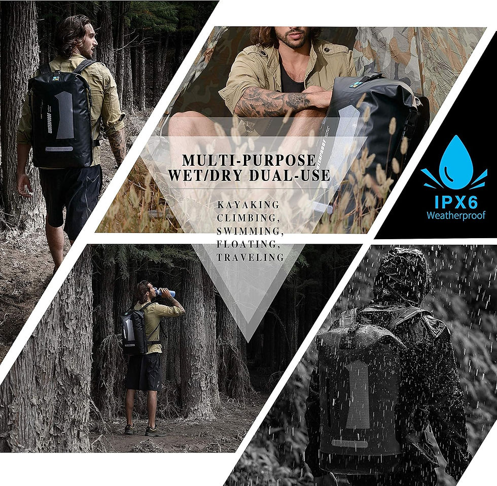 Miniaturbild: IDRYBAG Waterproof Backpack – 20L/30L/40L Floating Dry Bag