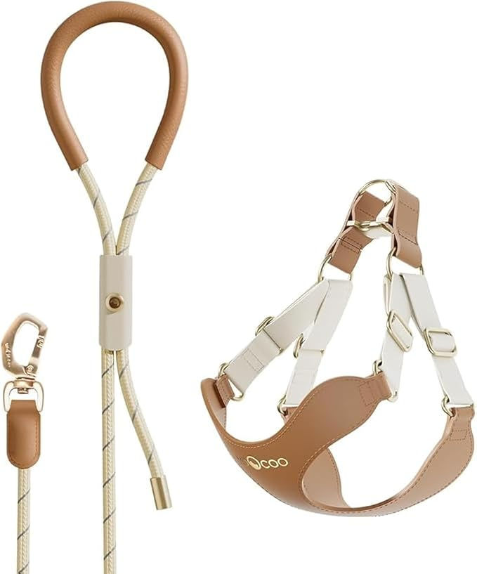 VOOCOO Dog Harness and Leash Set — No Pull, No Choke