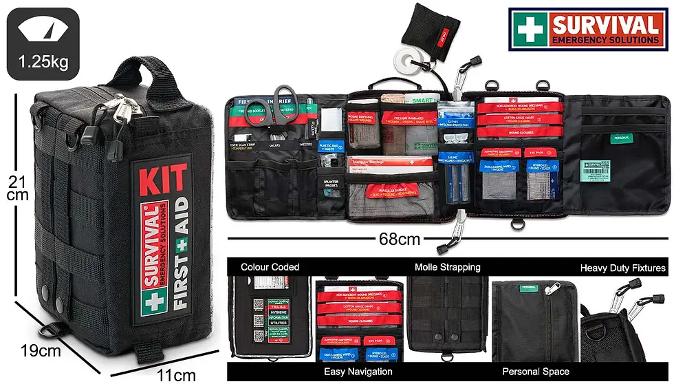 Miniaturbild: SURVIVAL Vehicle First Aid Kit