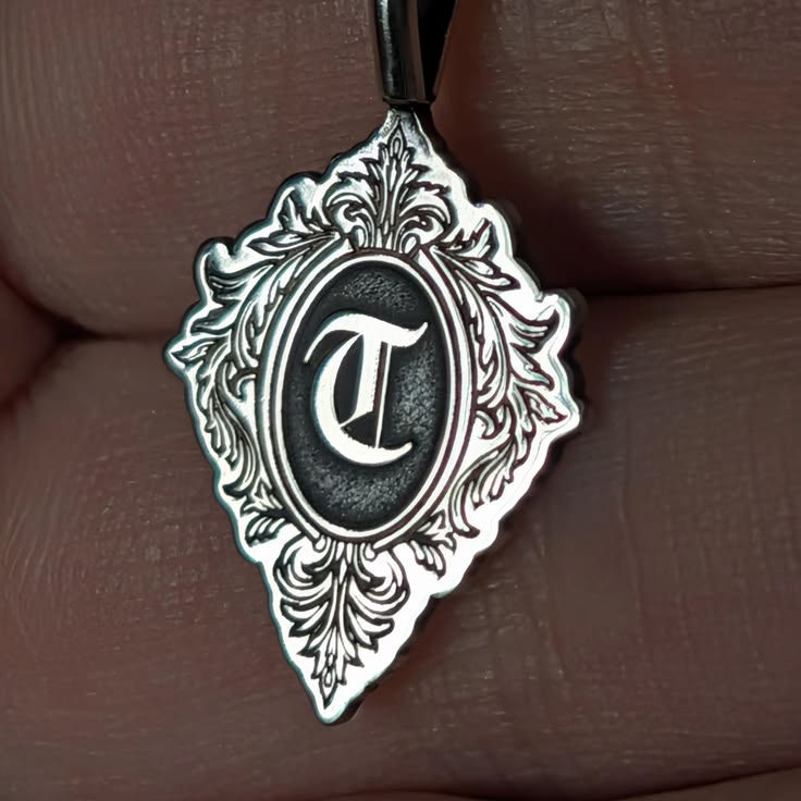 The Old English Pendant