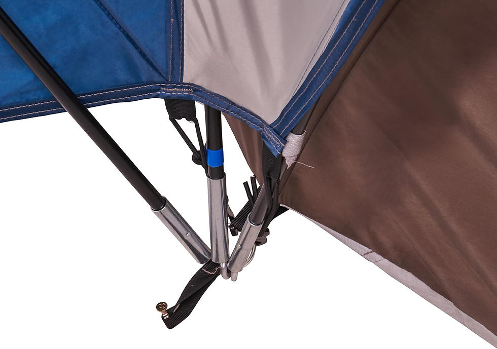 Miniaturbild: Wenzel Klondike 8-Person Tent — Water-Resistant with Convertible Screen Room