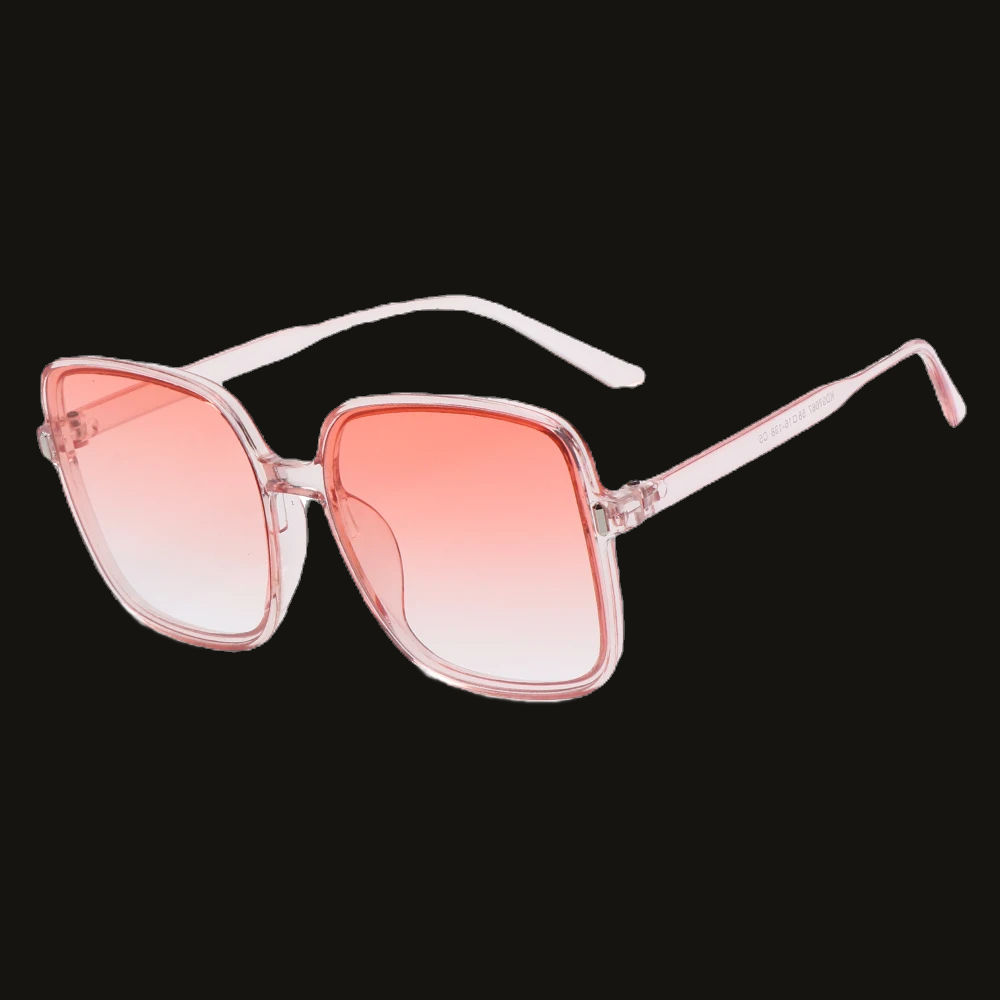 Oversized Black Square Sunglasses
