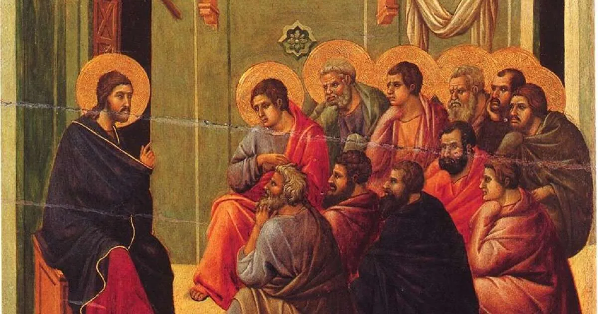 The auric halos of Christ and the Apostles
