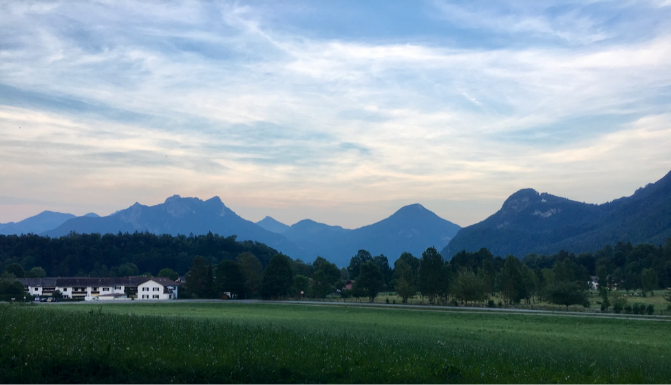A Lazy Sunday in the Bavarian Alps