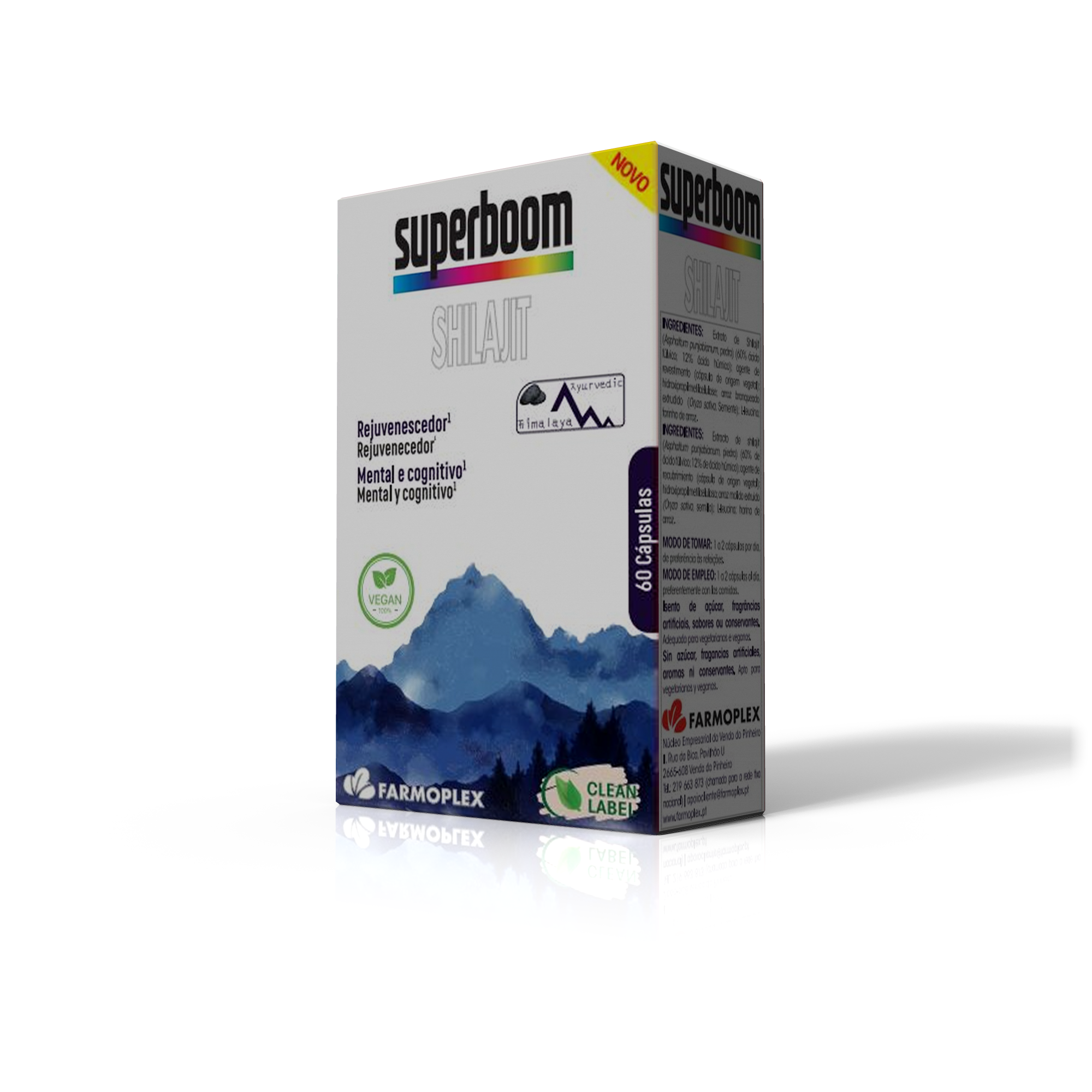 Superboom Shilajit cápsulas