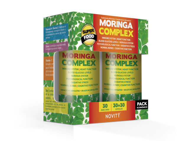Moringa Complex PACK ECONÓMICO (30+30 cápsulas)