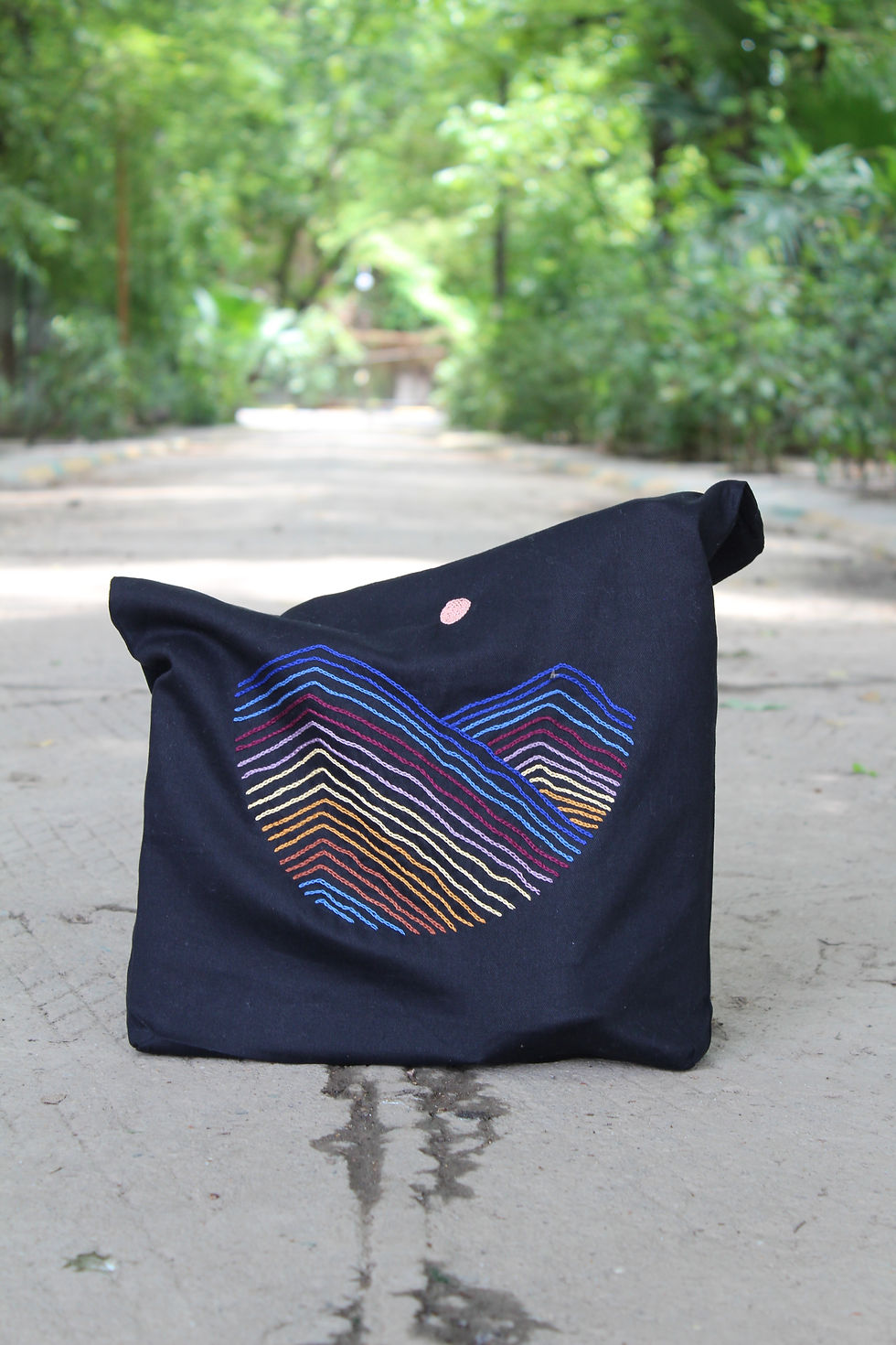 Mountain Hues Cotton Bag