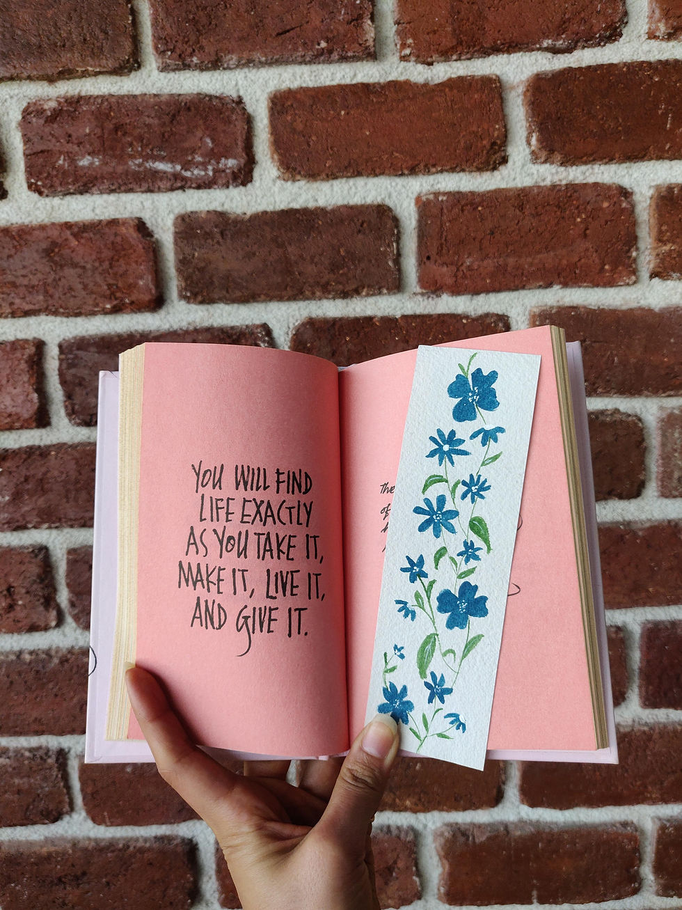 Thumbnail: Hand Painted BookMarks