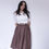 Thumbnail: Chocolate Brown Skirt
