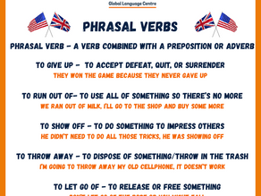 Phrasal verbs