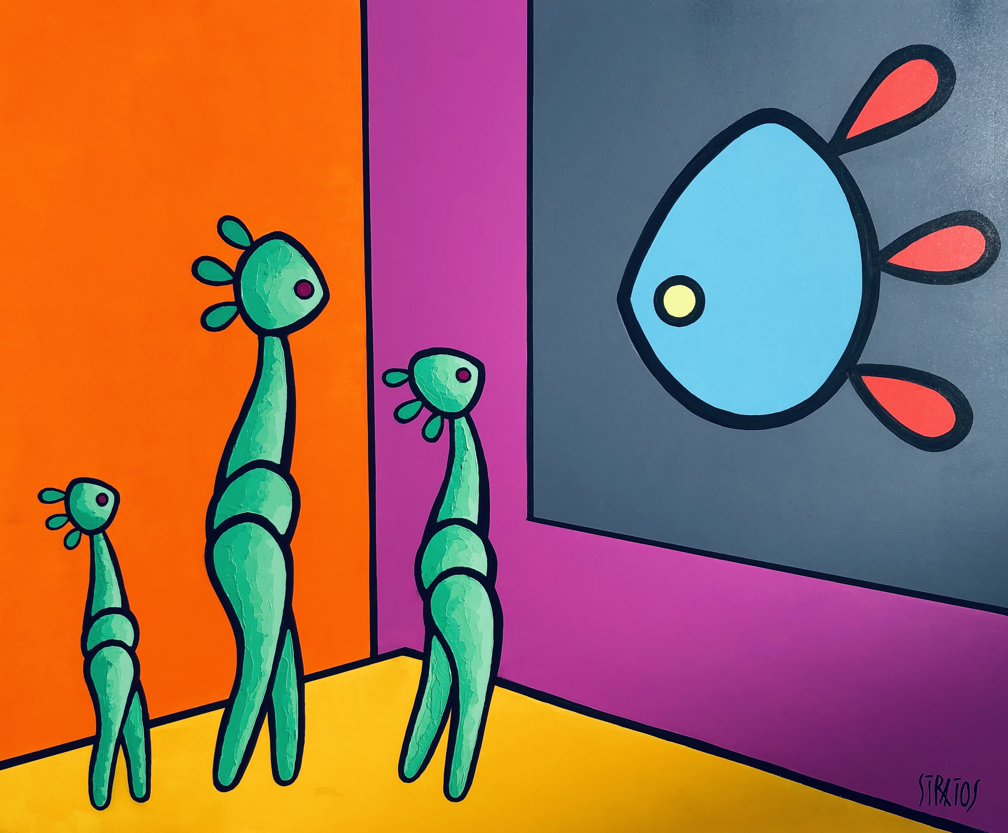 ADMIRATION 61x50 cm