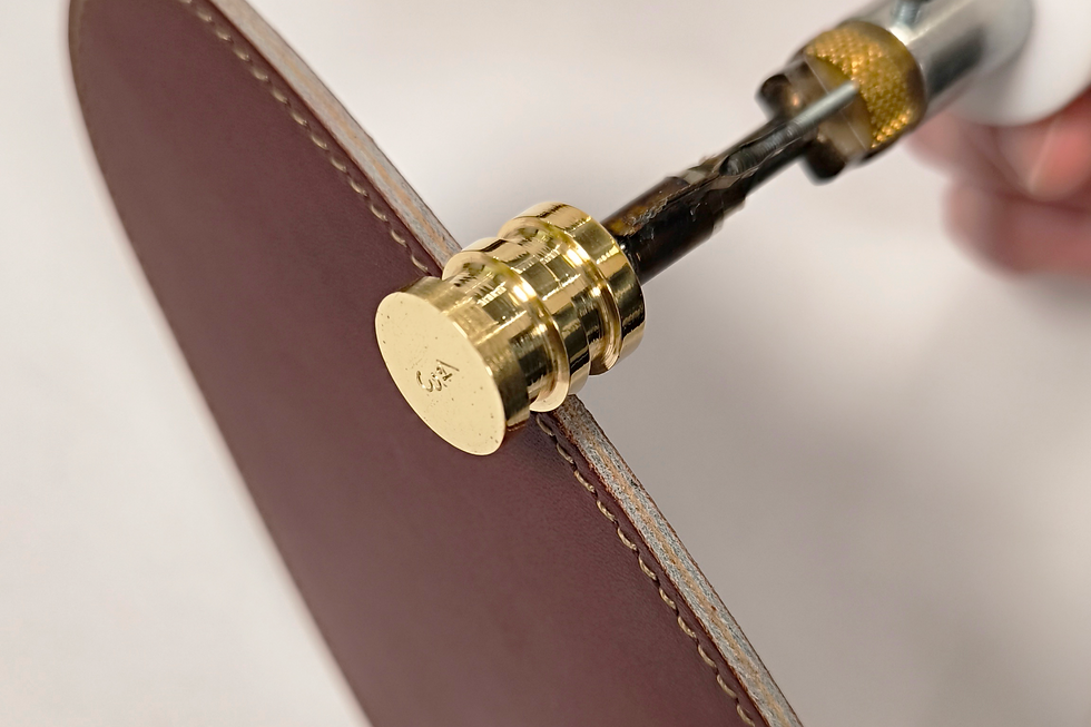 Thumbnail: Regad Brass Edge Polisher w/ 2 Grooves