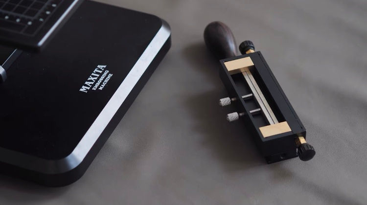 Thumbnail: Maxita Hot Foil Stamping Machine Brass Logo and Typeset Holders