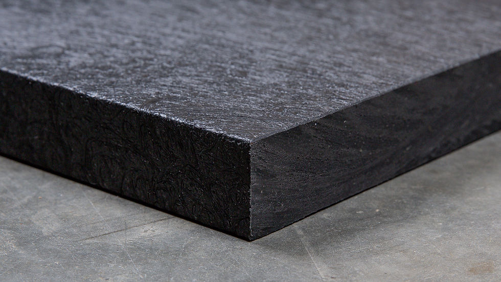 Thumbnail: Oka Japanese Black Rubber (Wood Grain) Punching Cutting Board