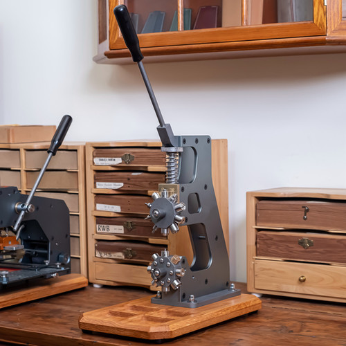 MultiFunctional Button Setting Hole Punch Hand Press & Dies Pro