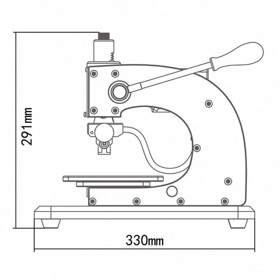 Thumbnail: Maxita Compact Hot Foil Stamping and Embossing Machine EC-17