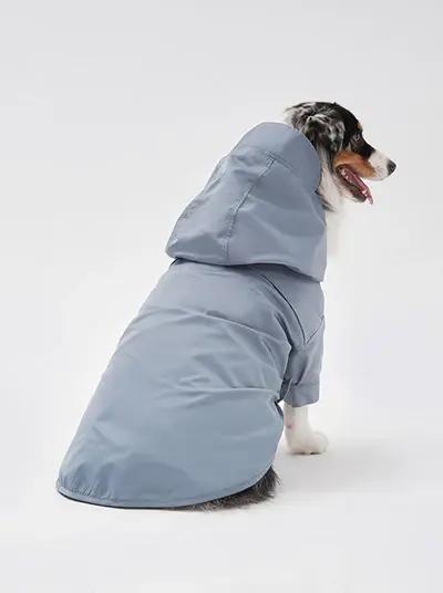 Thumbnail: Tribeca Adjustable Velcro Raincoat - Blue