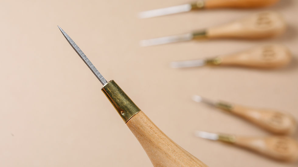 Blanchard Diamond Shaped Leather Sewing Awl