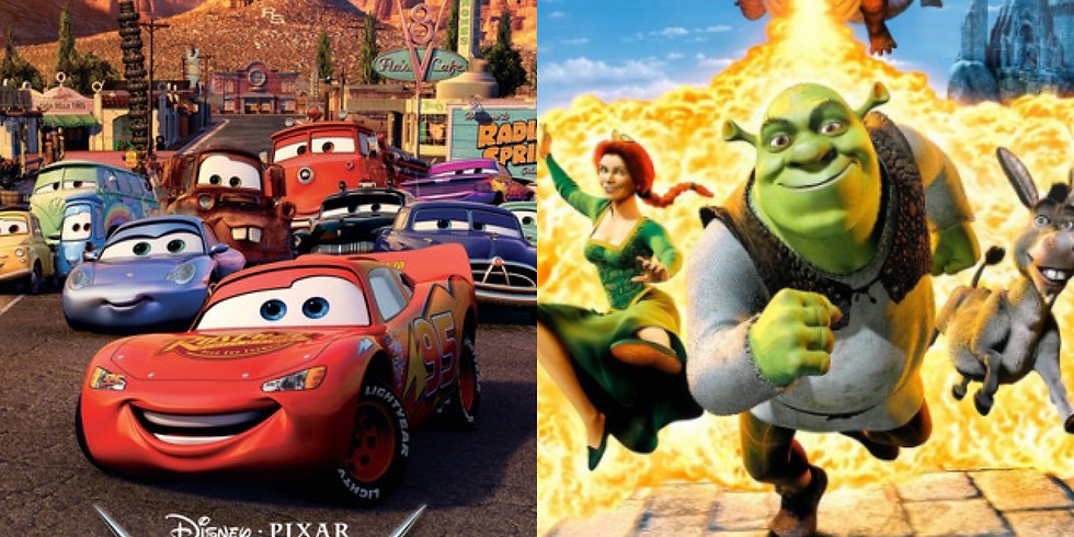Cars and Shrek