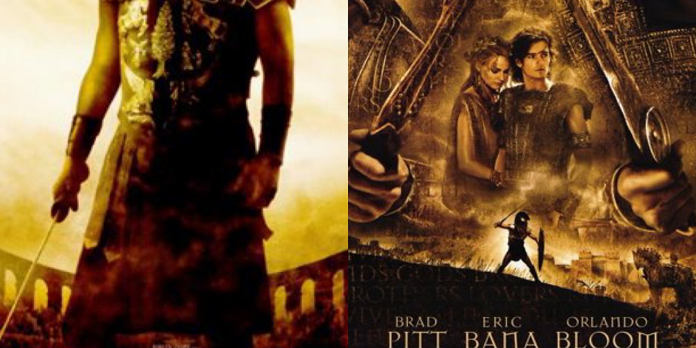 Gladiator and Troy