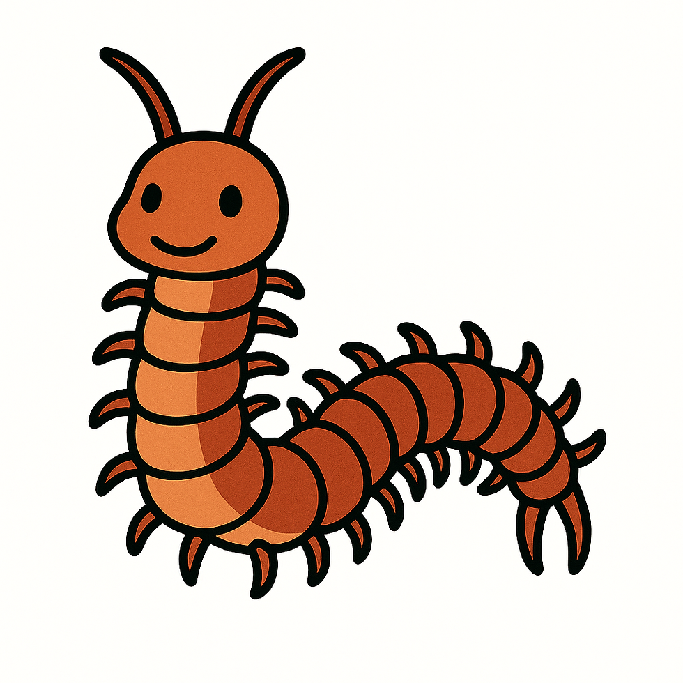 Centipede Sticker