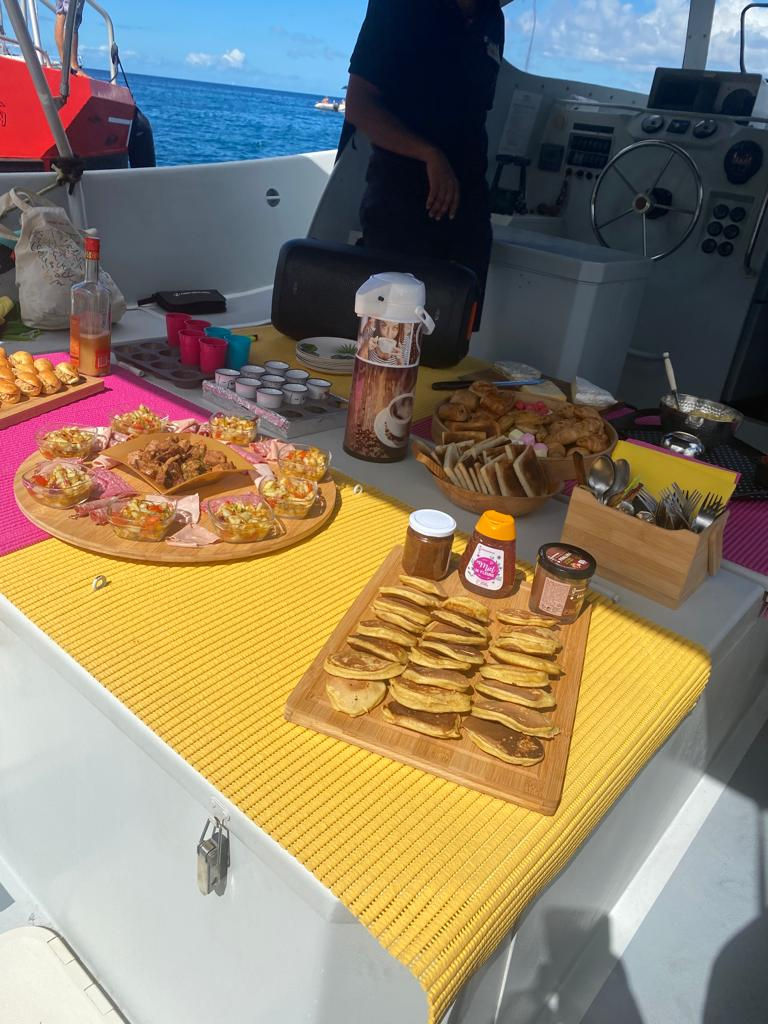 Brunch at sea