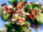 Chargrilled Broccoli with Fried Chilli, Garlic and Toasted Almonds