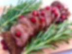 Marinated Lamb Loin with Pomegranate
