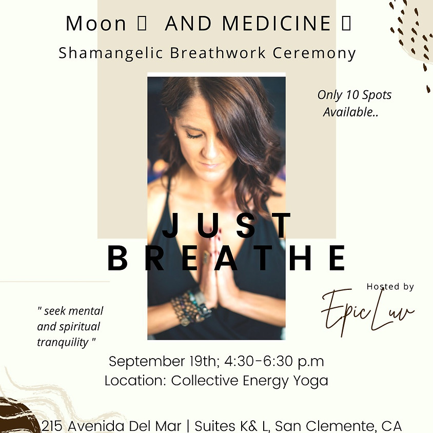 Moon & Medicine Shamangelic Breathwork Journey led by Melissa Blynn