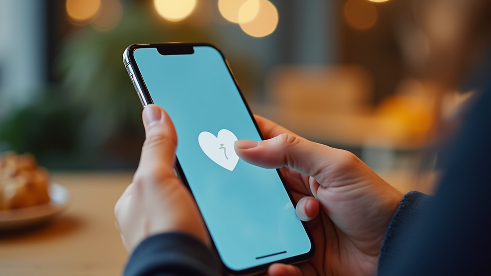 Close-up view of a smartphone displaying a digital loyalty app