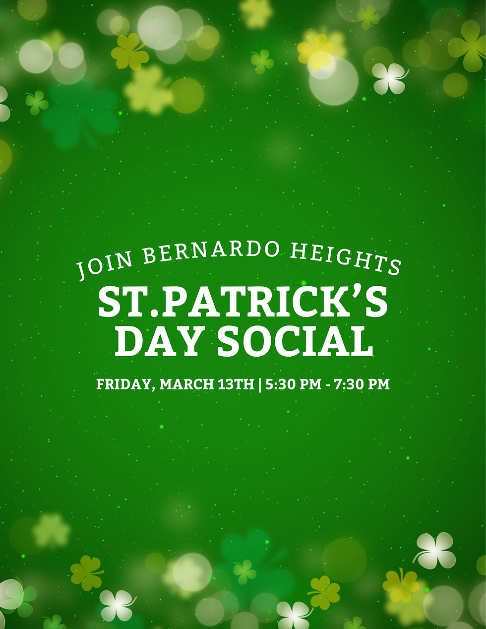 St. Patrick's Day Social