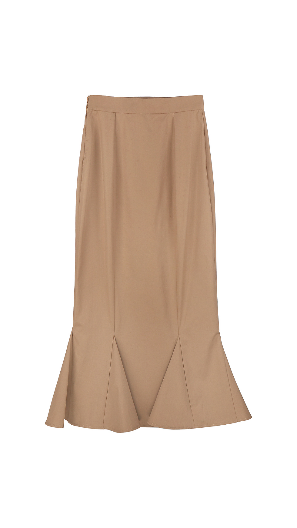 Thumbnail: Beige midi skirt