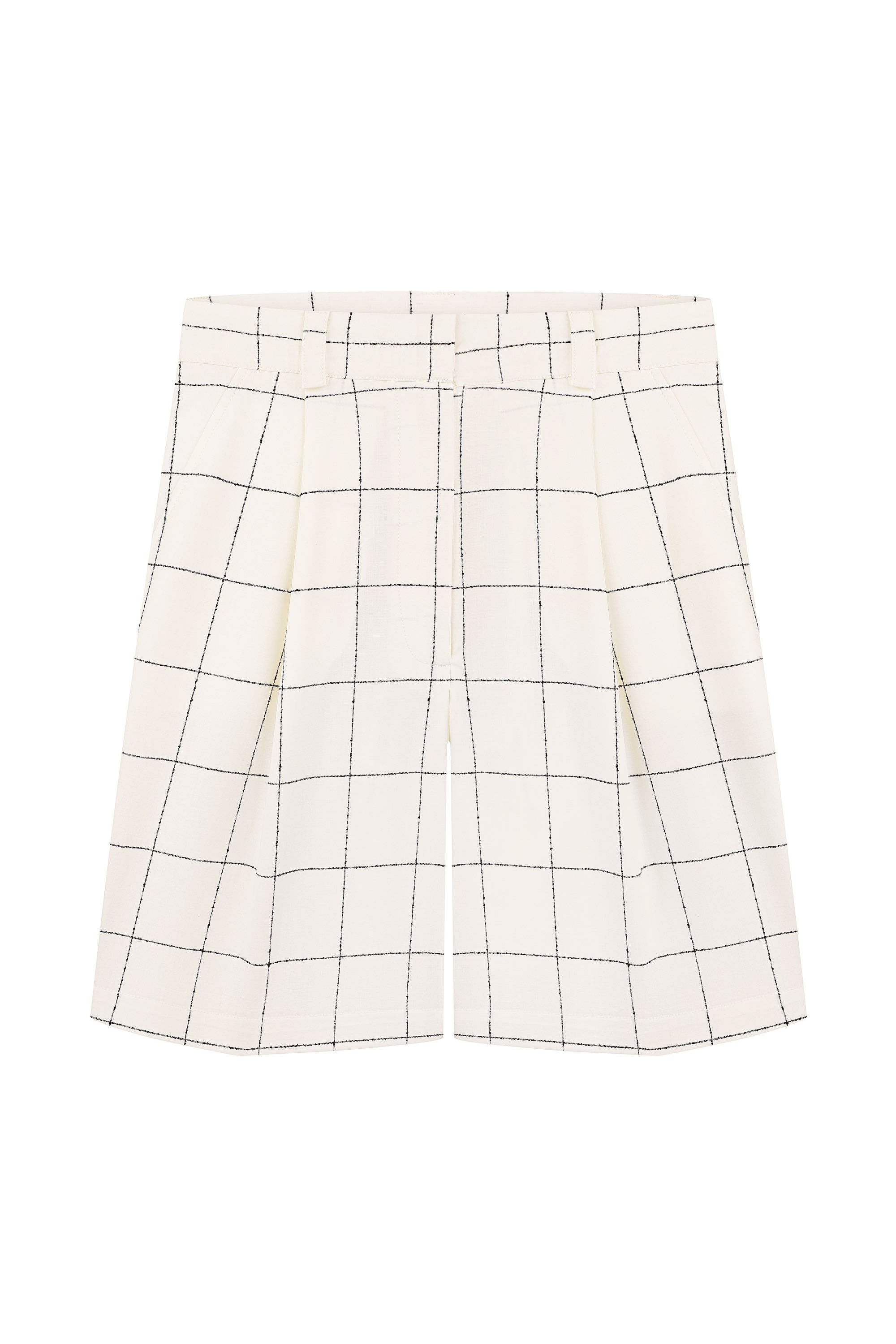 Longline shorts with print