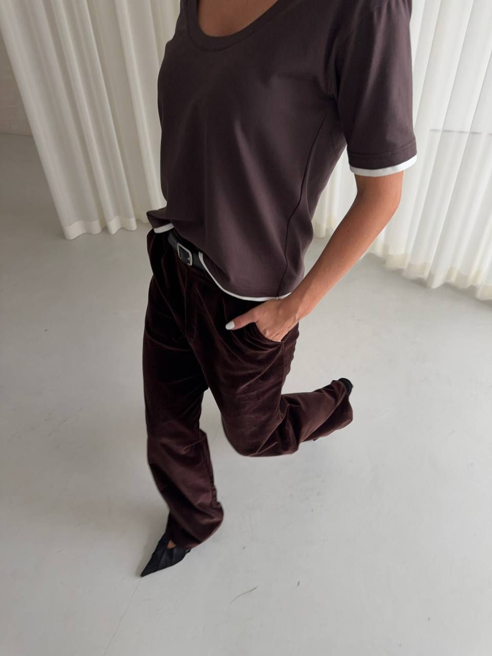 Thumbnail: Relaxed fit wide-leg pants