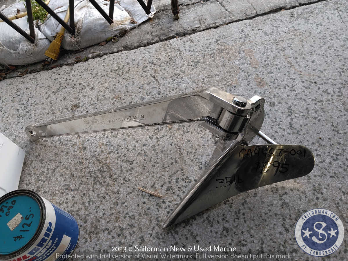 Suncor Plowmaster 35 lb SS Anchor