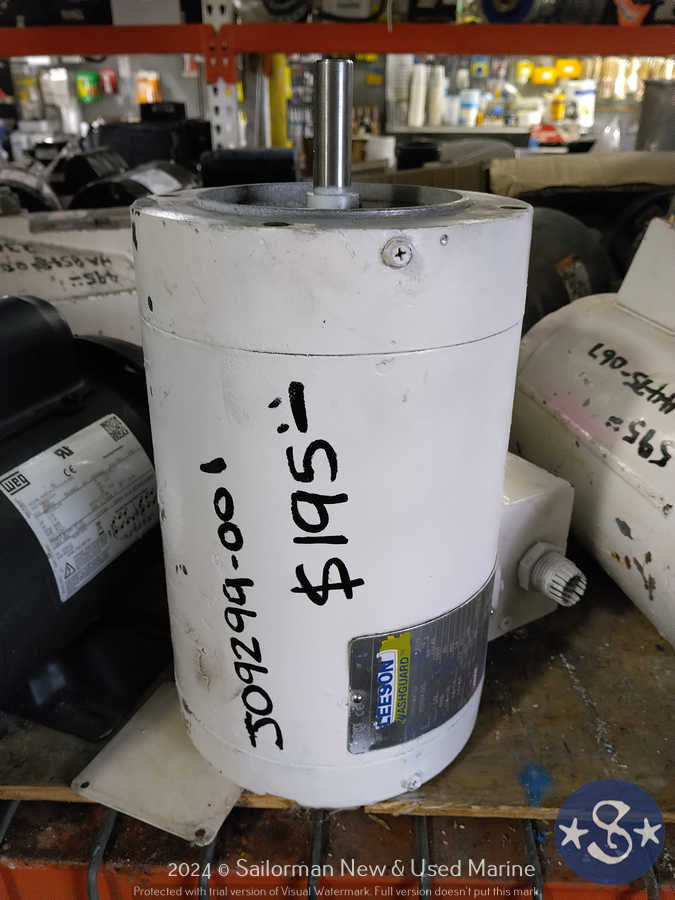 Leeson Motor 230/480v 3 Phase, 1-1/2 HP Motor