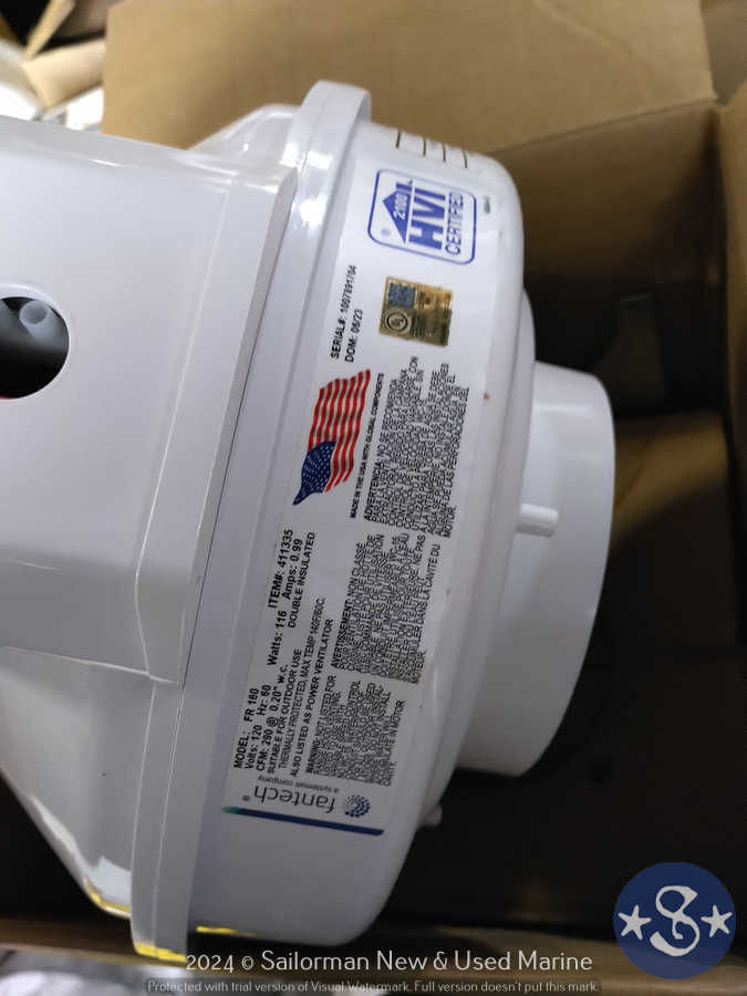Thumbnail: [Never Installed] Fantech 6" 110V/60Hz Exhaust Fan