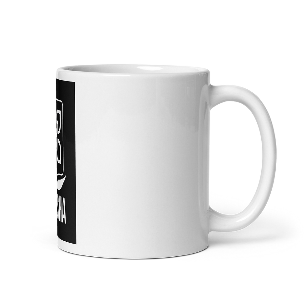 Miniaturbild: White glossy mug