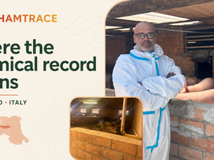 HAMTRACE opens the Italian field campaign at a Prosciutto di Parma pig farm in the Po Plain