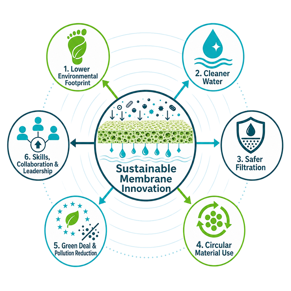 The expected impact of the Green-Mem project - infographic