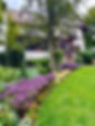 Outside of house with garden landscape