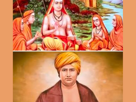 आदि शंकराचार्य एवं स्वामी दयानन्द