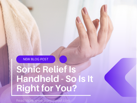 Sonic Relief Is Handheld - So Is It Right for You?