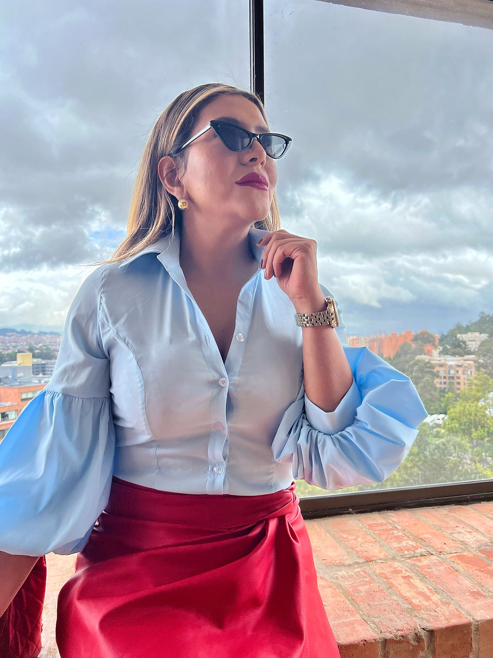 Miniatura: Blusa manga globo 