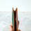 Thumbnail: SUNDAY WALLET IN GREEN AND CAMEL BROWN LEATHER