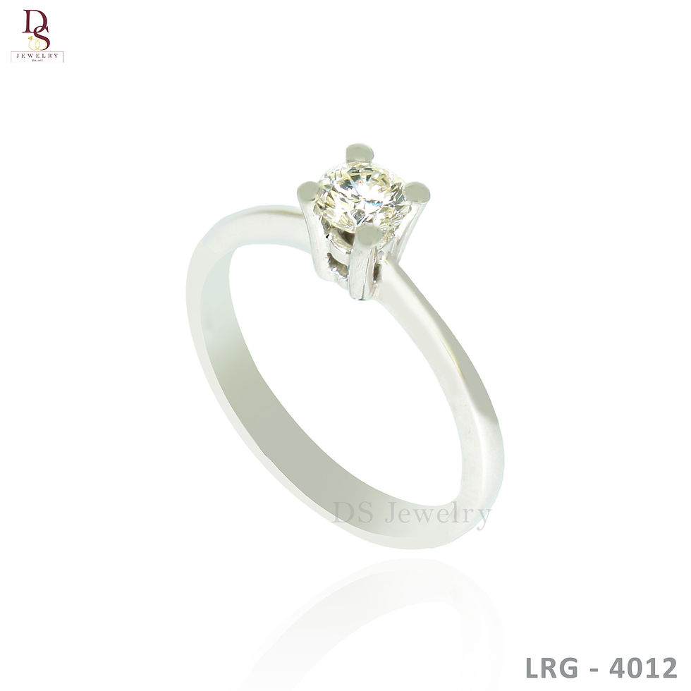 Thumbnail: 14K-WG Solo Diamond  Ring