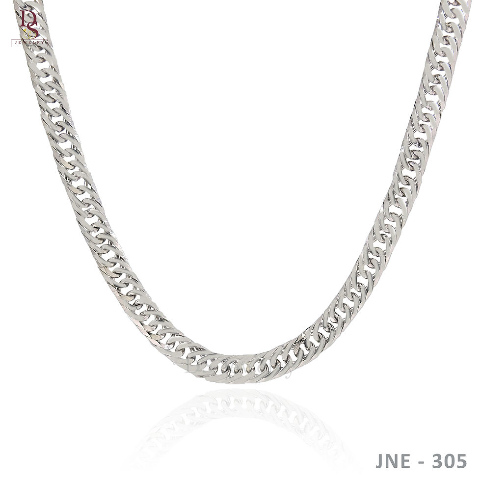 18K-WG Cadena Necklace
