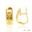 Thumbnail: 14K-YG  Design De Caja Earrings