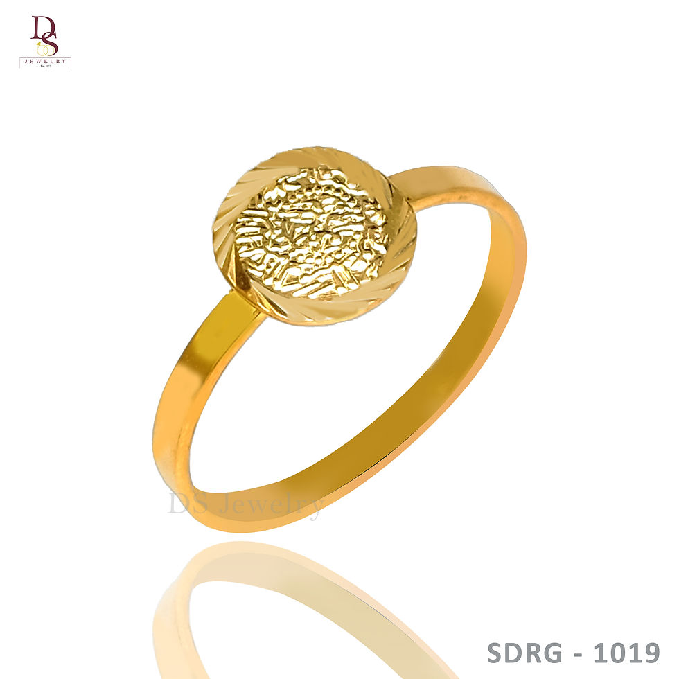 Thumbnail: 21K-YG Coin Ring