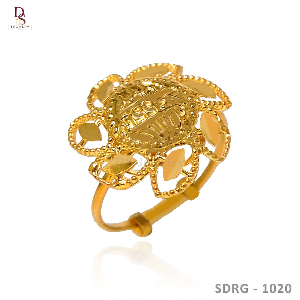 Thumbnail: 21K-YG Flat Ring